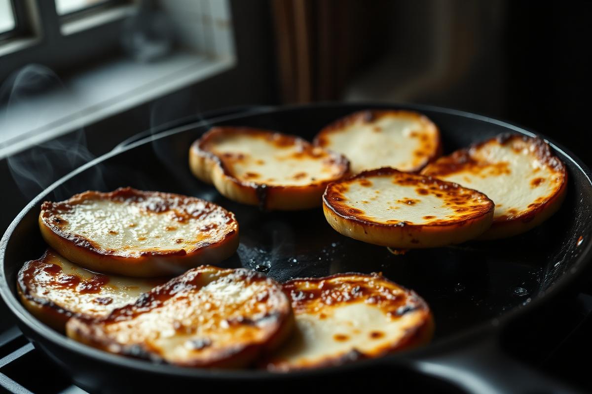 How to grill halloumi so it browns instead of weeping