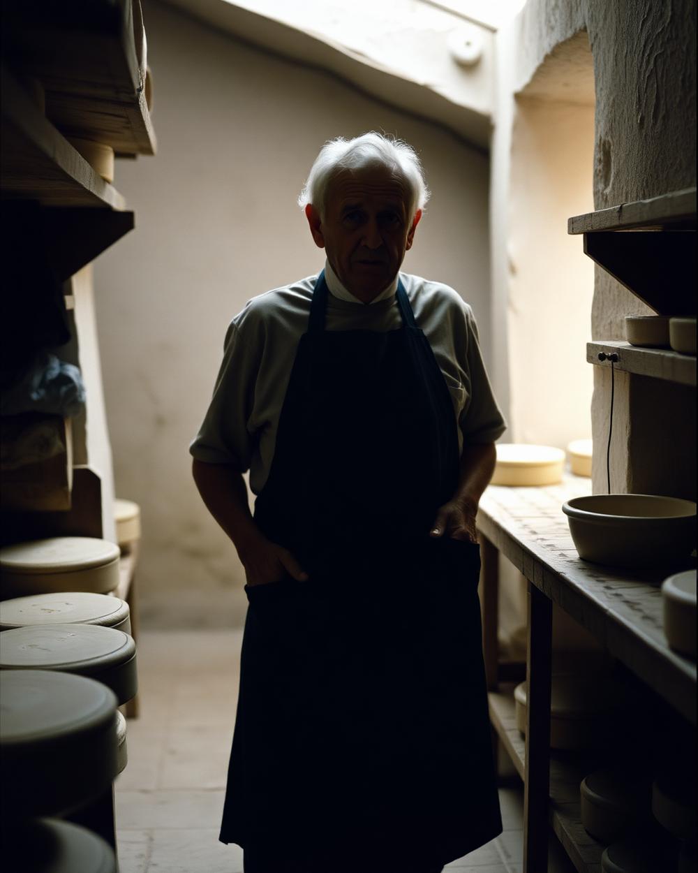 Dimitris Vlahos, Cheesemaker, second generation