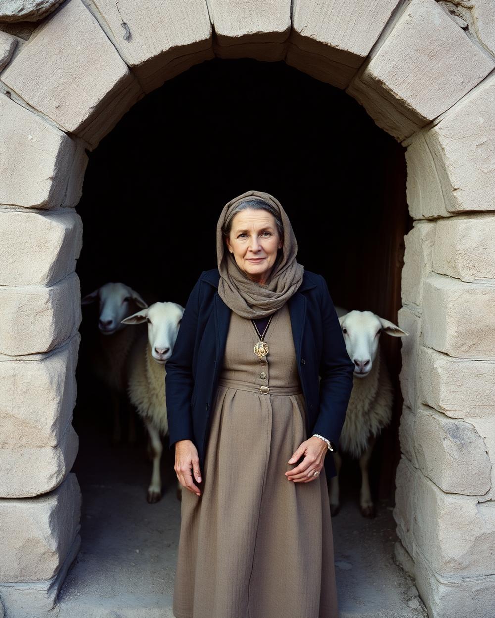 Eleni Vlahou, Flock and pasture
